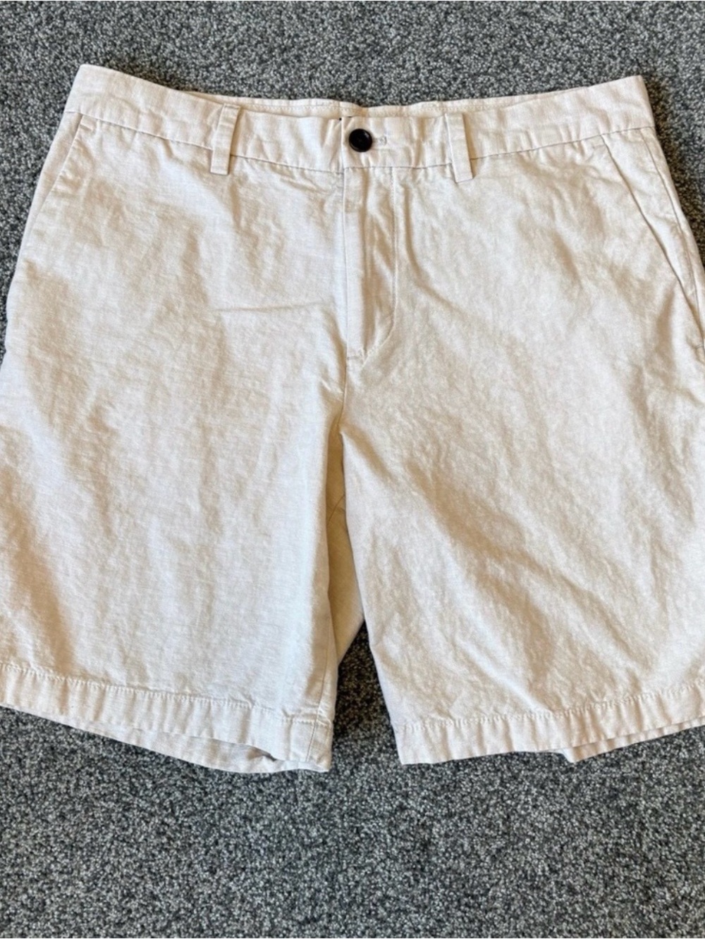 Banana Republic Aiden Short Linen Cotton Blend Size 33